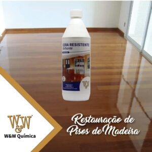 Cera Para Piso De Madeira Resistente Brilhante