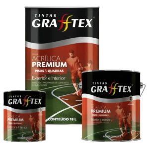 Tinta grafftex para pisos e quadras